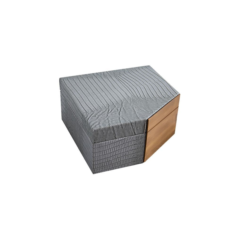 Grey Irregular Decorative Box - B FB-PG2012B