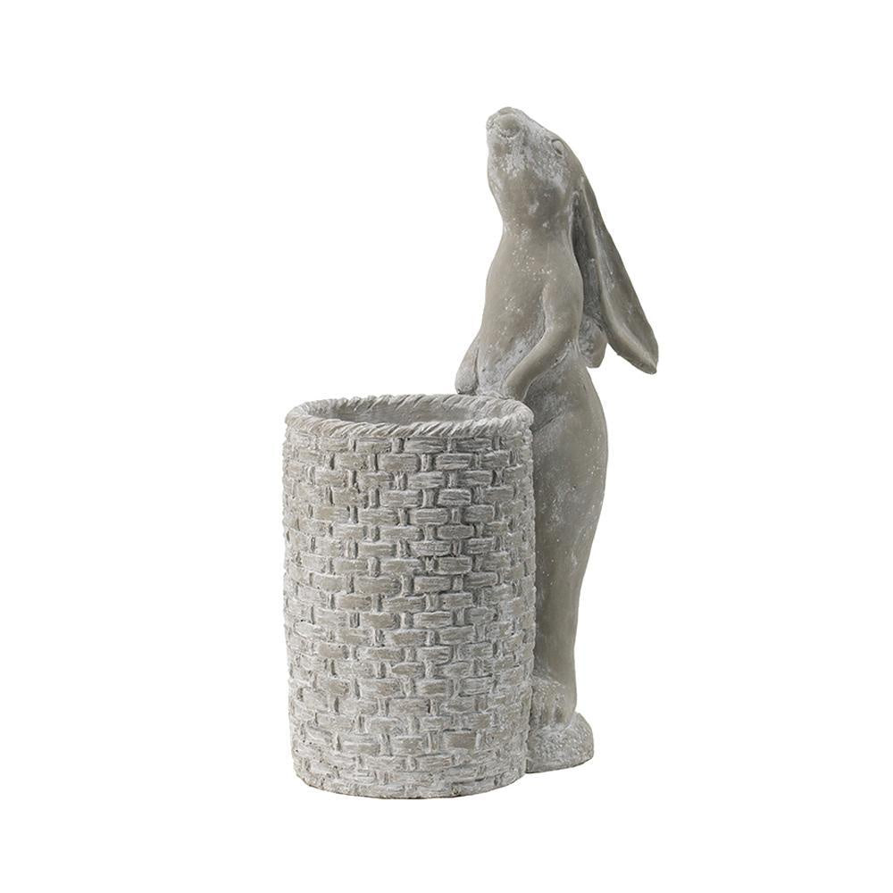Concrete Bunny Planter - A D8827