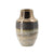 Brown & Copper Ceramic Vase 8869