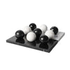 Black & White Marble Board Game ديكور المنزل