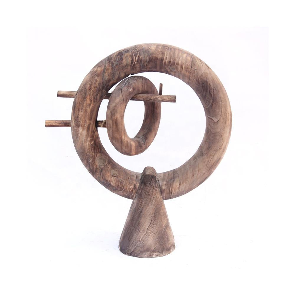 Wooden Abstract Sculpture CF19245