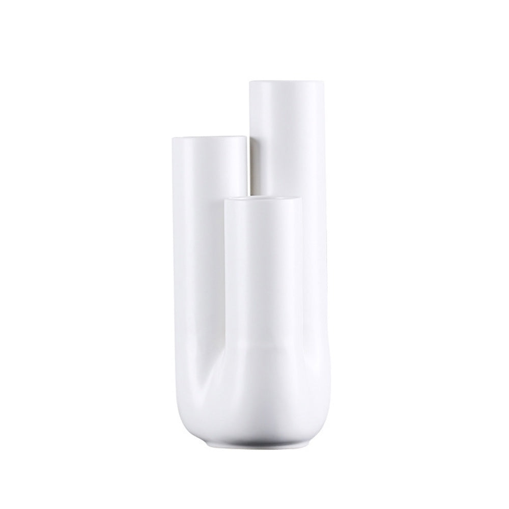 White Ceramic Vase JYK15254