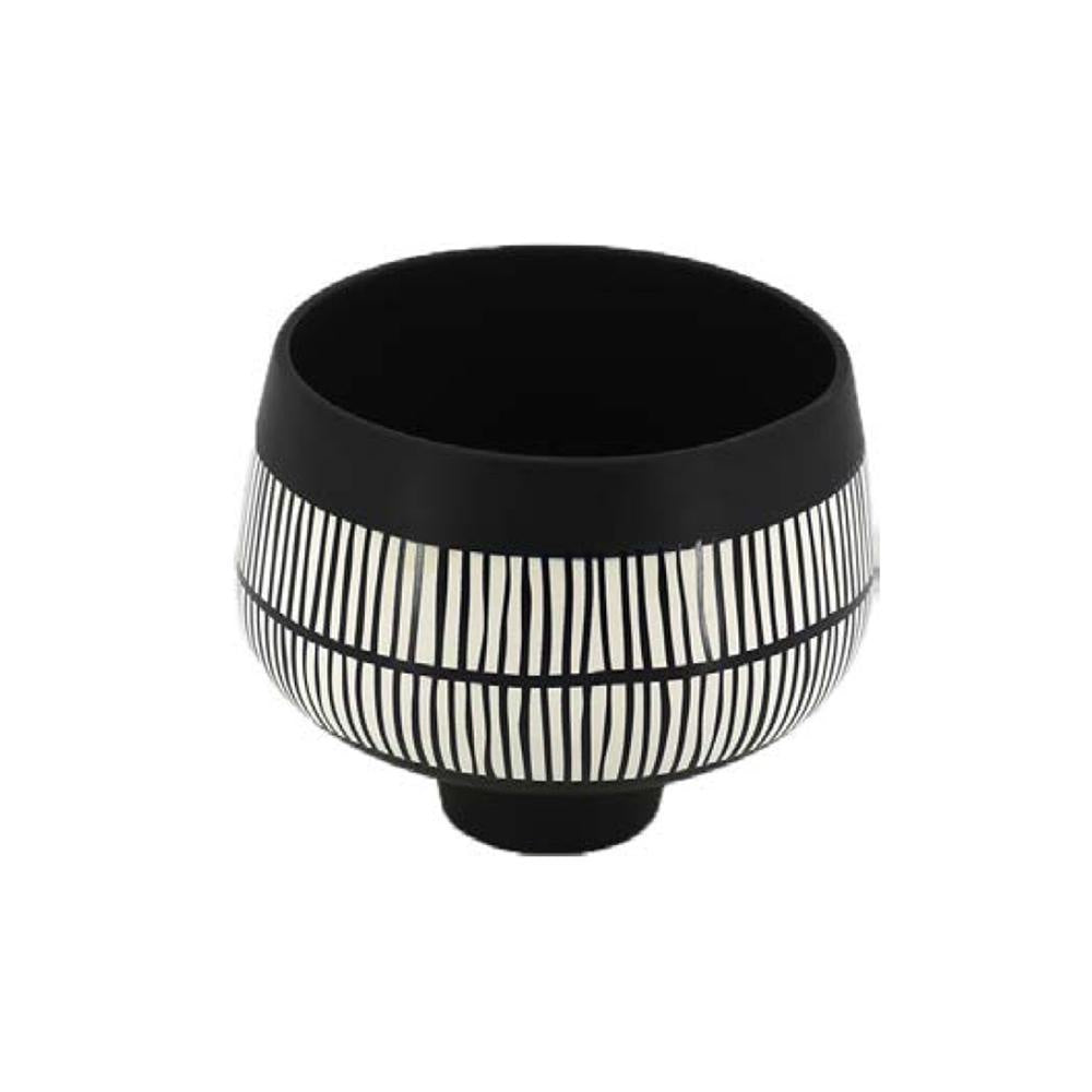 Black & White Ceramic Planter - Small HPYG0315B3
