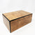 Brown Lacquer Decorative Box with Swirl Finish - Medium FC-MC1902B