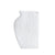 White Textured  Half Ceramic Vase - Medium FA-D2094C