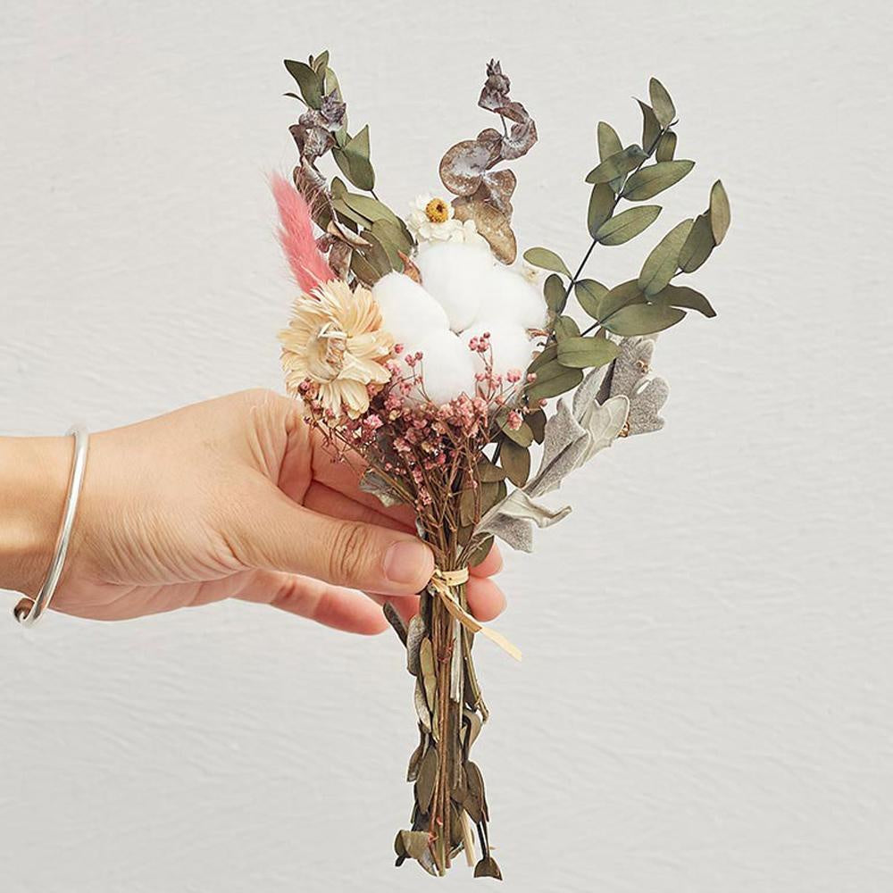 Faux Dried Floral Bouquet SHCC7560039