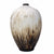 Brown & White Textured Ceramic Vase - Large 605234