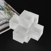 Frosted Crystal Decorative Object - Small H0866