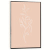 Minimalistic Botanical - Peach - On Sale