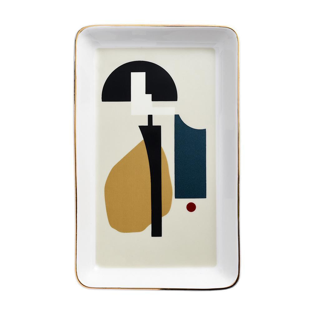 Abstract Ceramic Tray CB190207-1