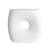 White Ceramic Vase - Wide FA-D21058B