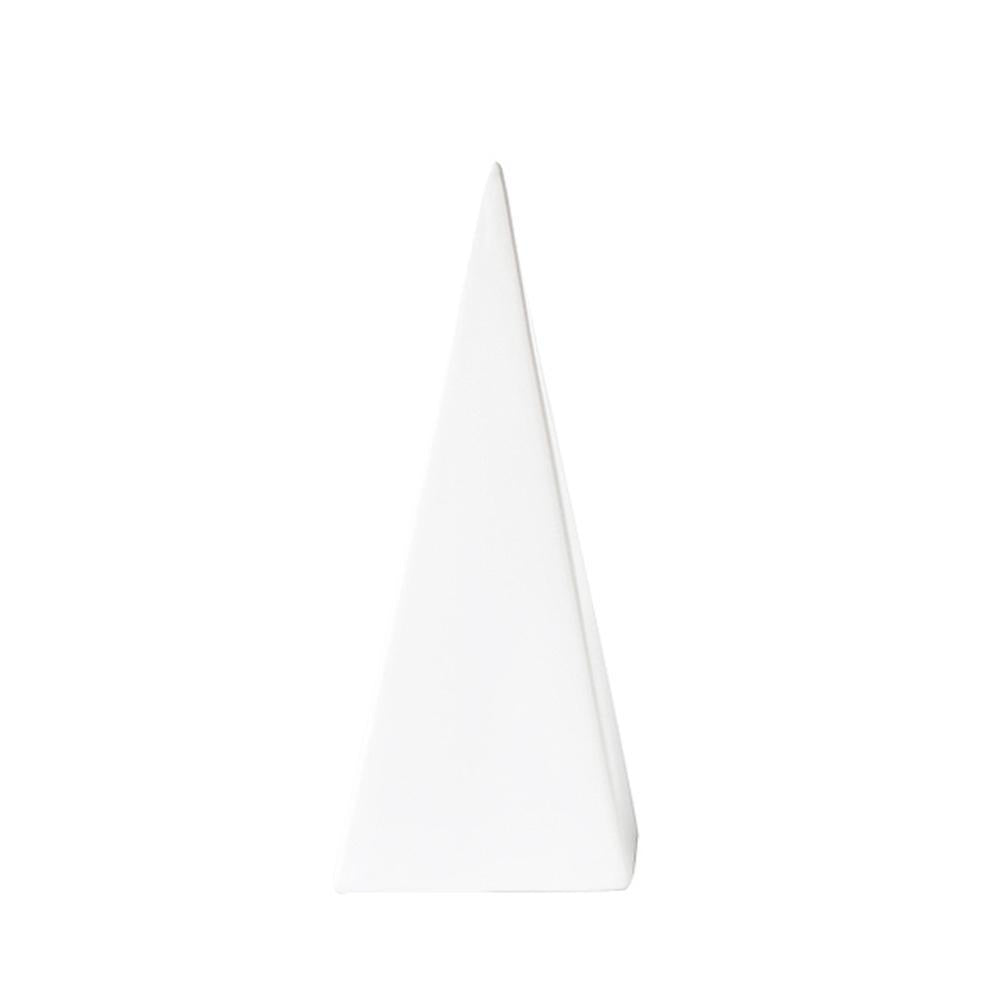 White Ceramic Pyramid - B FA-D2039B