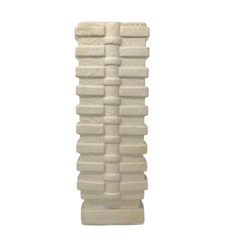 Beige Ceramic Vase - A 605306