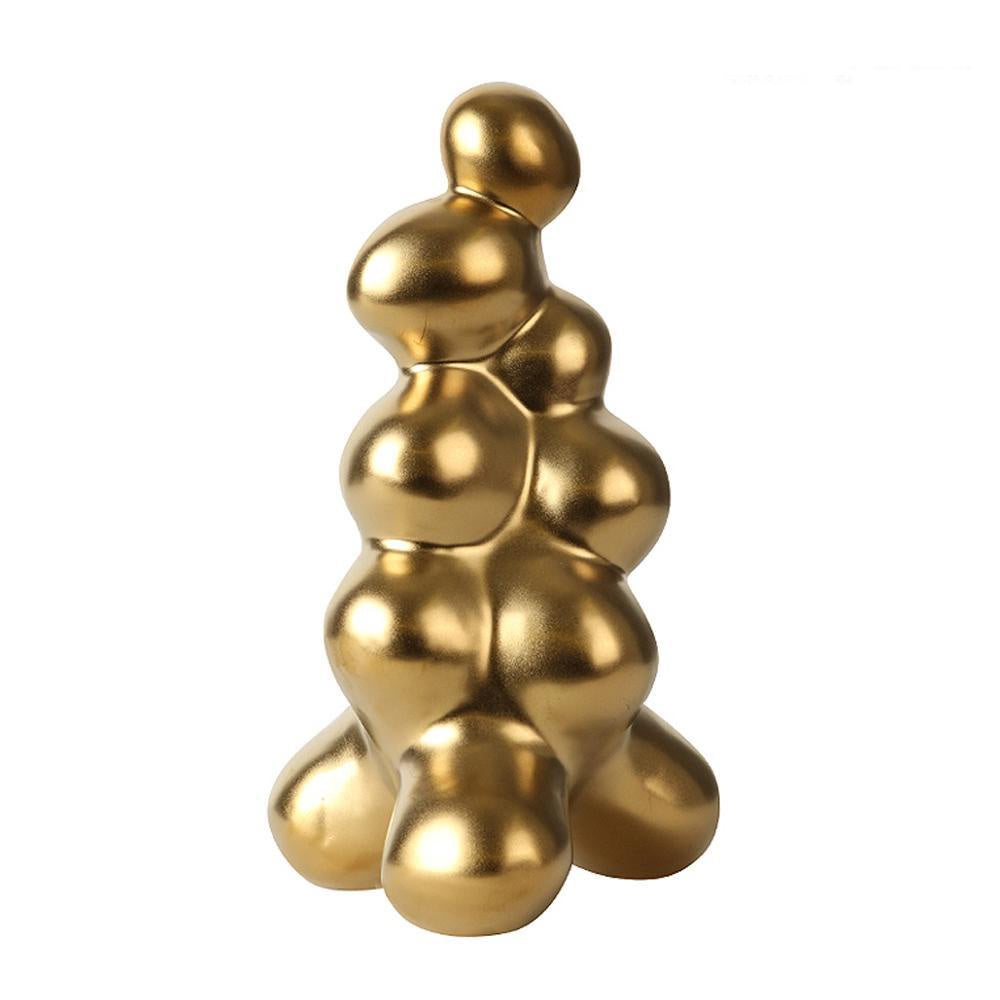 Gold Ceramic Abstract Décor FA-D2029B