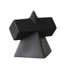Black Ceramic Geometric Décor - A FA-D2036A