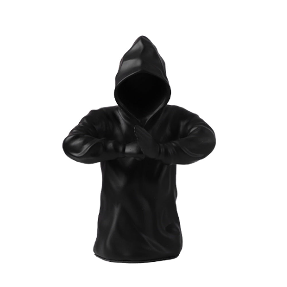 Black Resin Sculpture 9000-38B