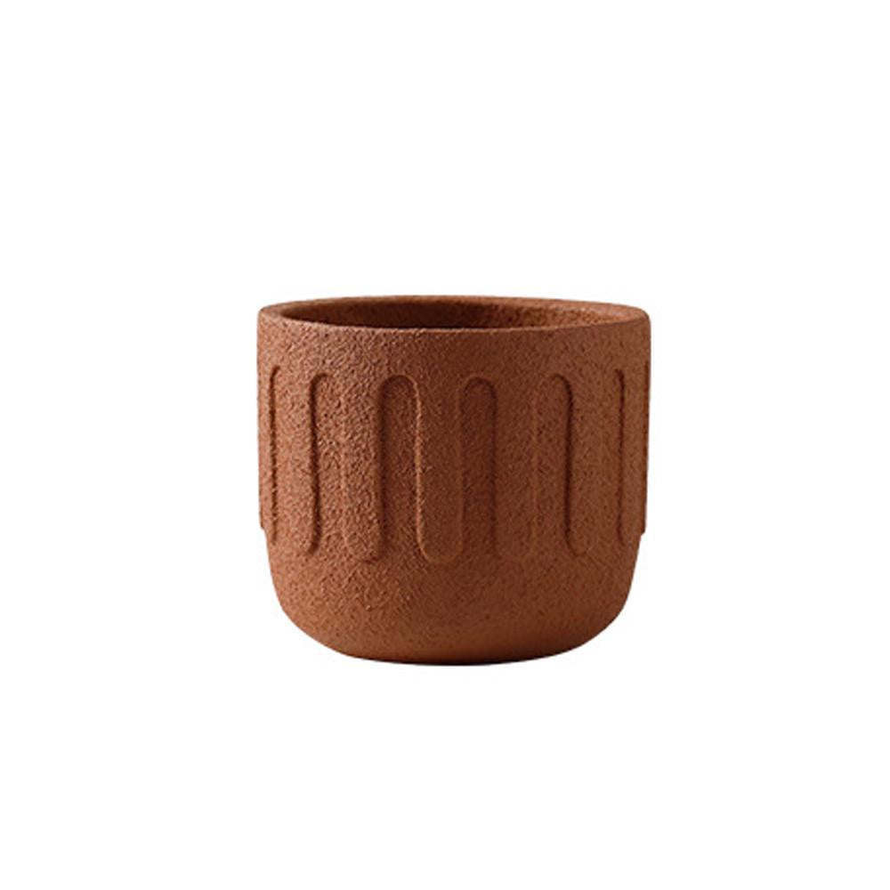 Terracotta Concrete Planter - Small LT110-T-S