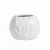 White Round Ceramic Vase - C OMS01017145W3