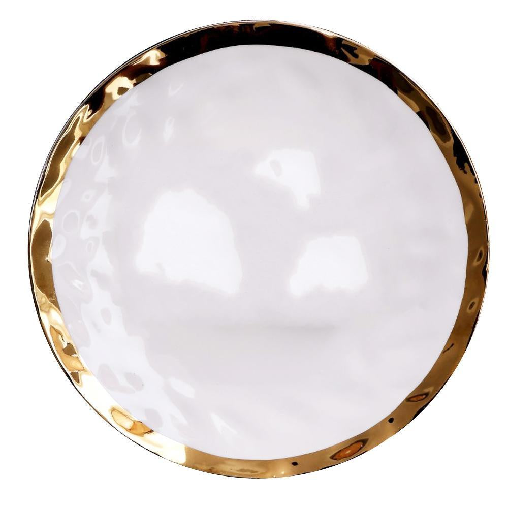 Miles Dinner Plate - White المطبخ وتناول الطعام