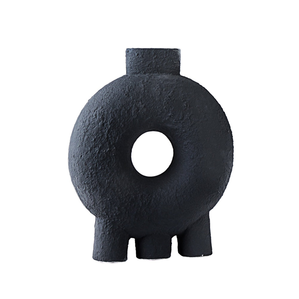 Black Ceramic Vase - C 607738