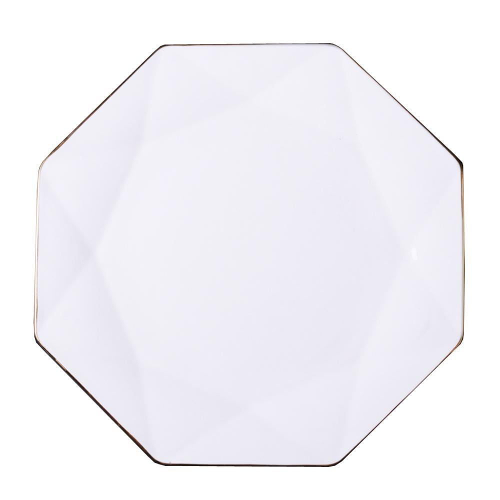 Polygon Dinner Plate BC-1102-DP