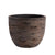 Wood Look Ceramic Planter - A OMS01047165BG1