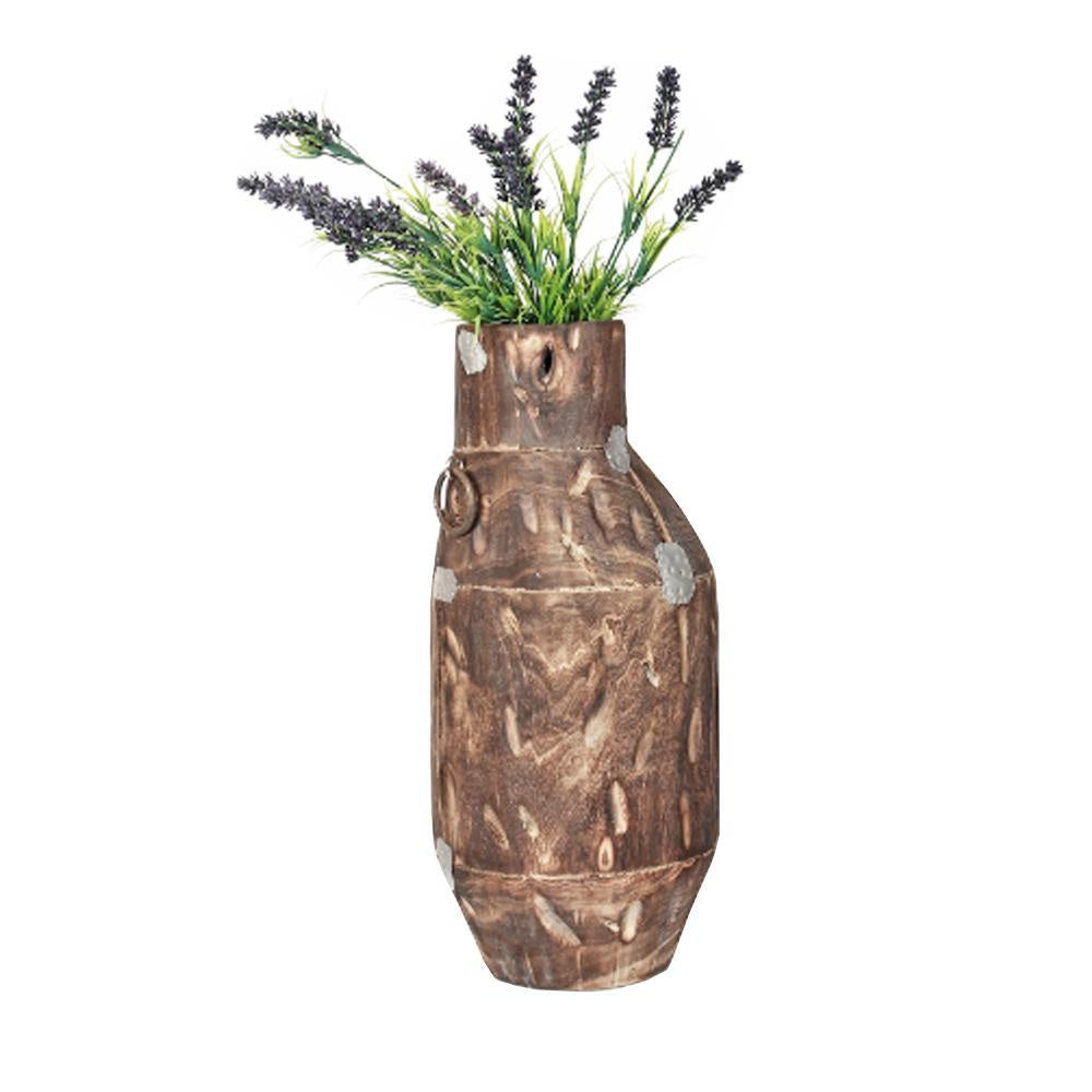 Irregular Wooden Vase - Medium CF18653B