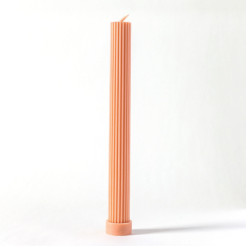 Greek Column Candle - Clay FB-051-OR