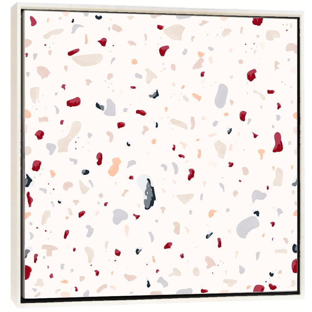 White Terrazzo Pattern - On Sale