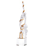 White & Gold Resin Dancers W8000-1150