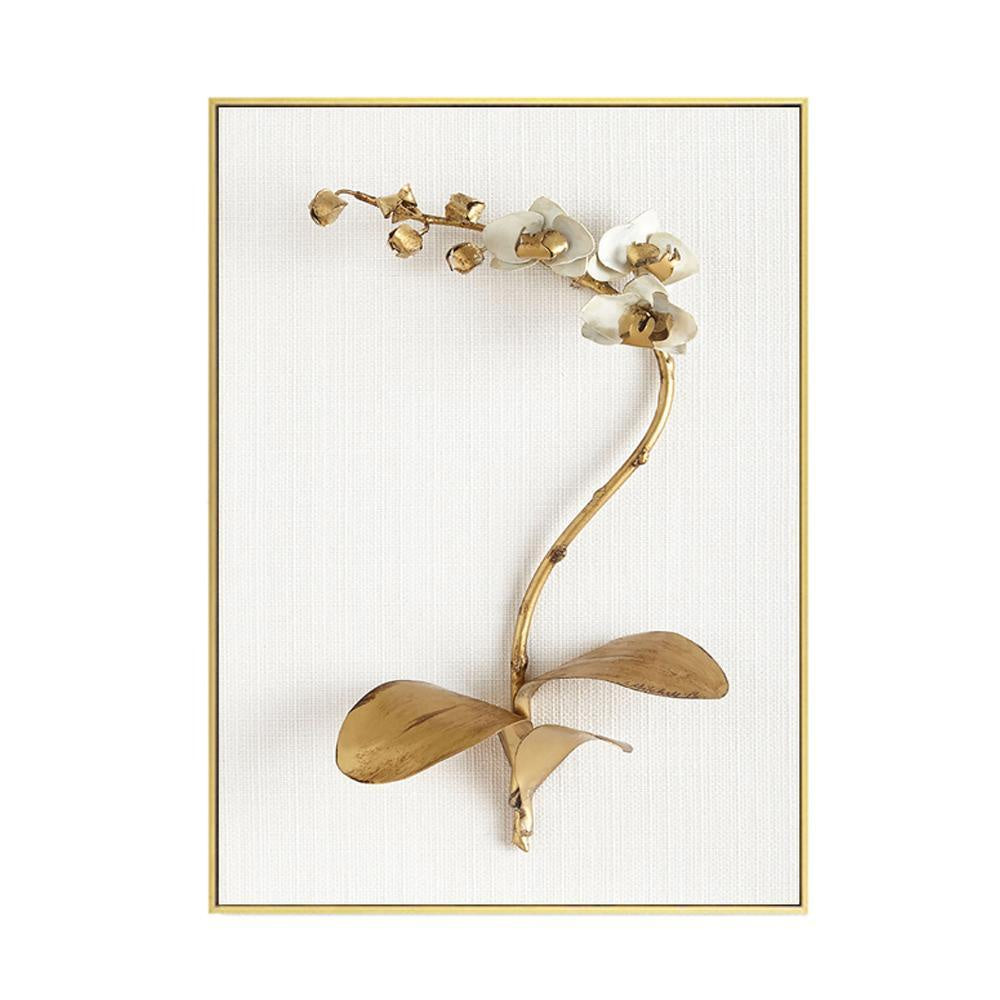 Gold Botanical Wall Art - C FA-H1815C