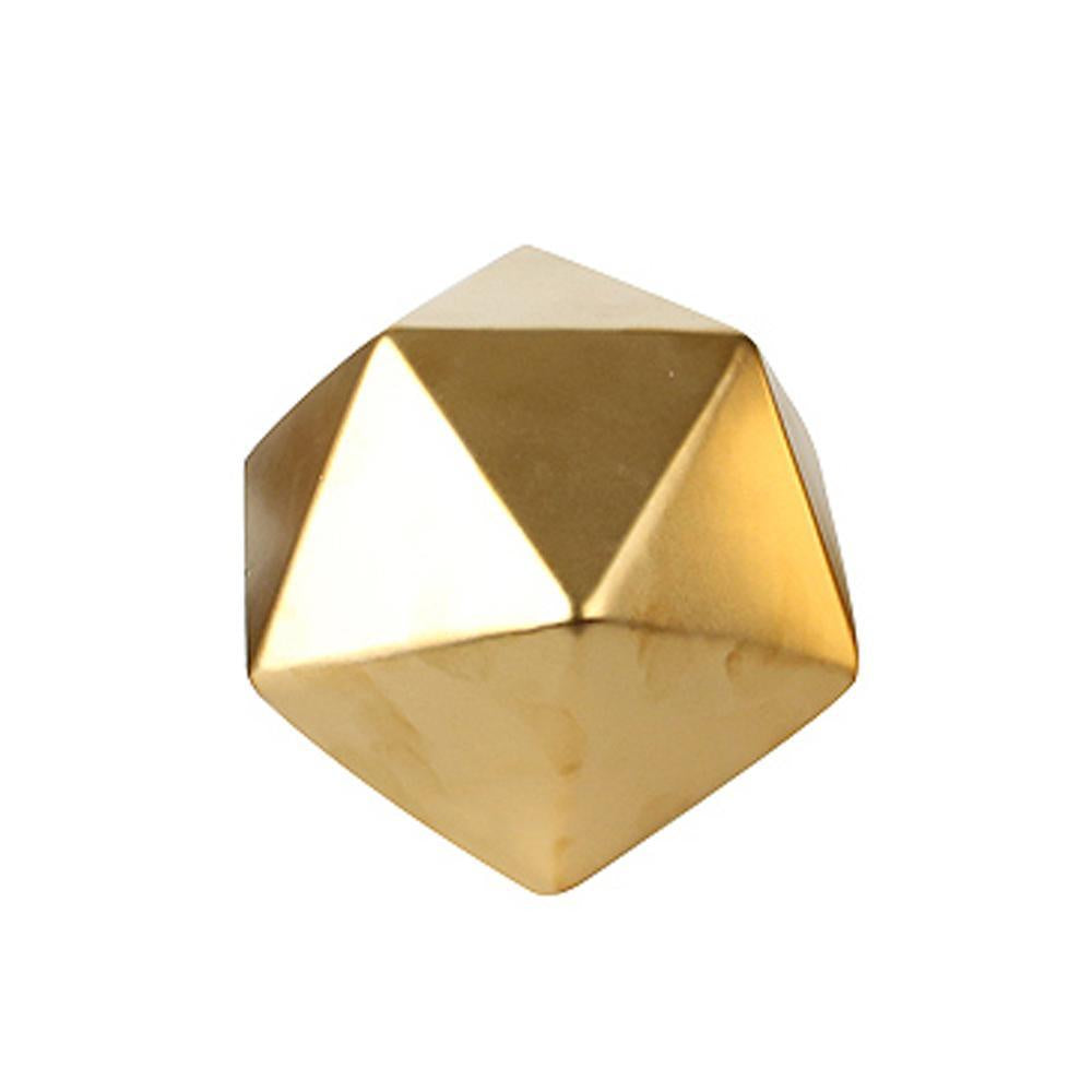 Gold Ceramic Geometric Decor - B FA-D2040B