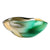 Green & Amber Glass Bowl FL-ZS242