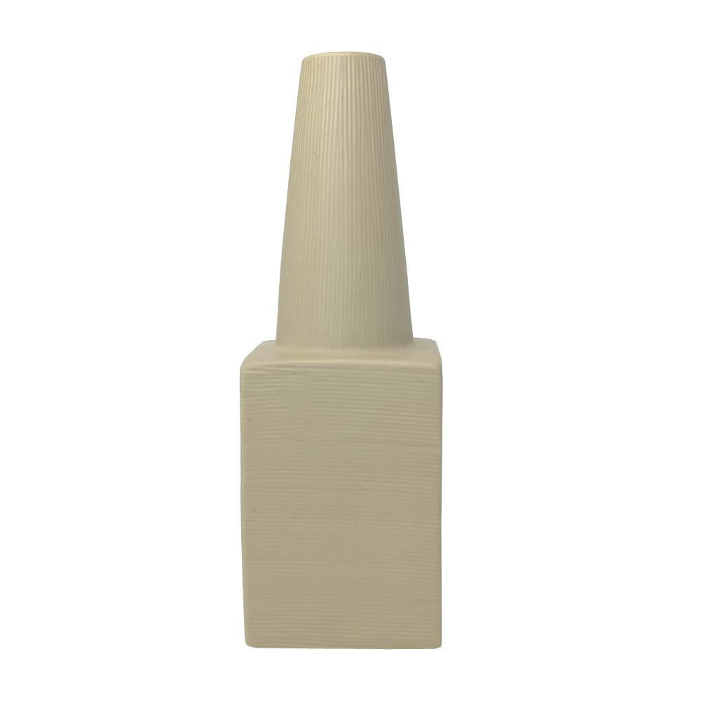 Beige Ceramic Vase - B 605730