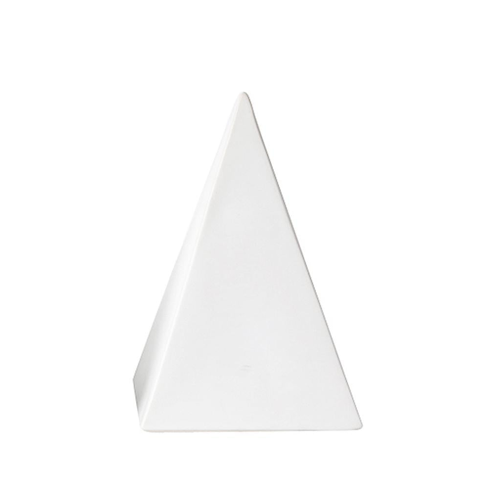 White Ceramic Pyramid - C FA-D2039C