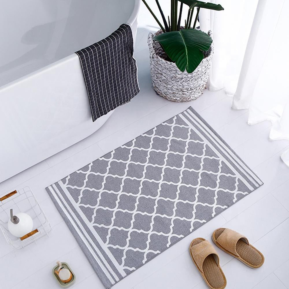 Accent Rug with Geometric PrintDQ000996-G السجاد