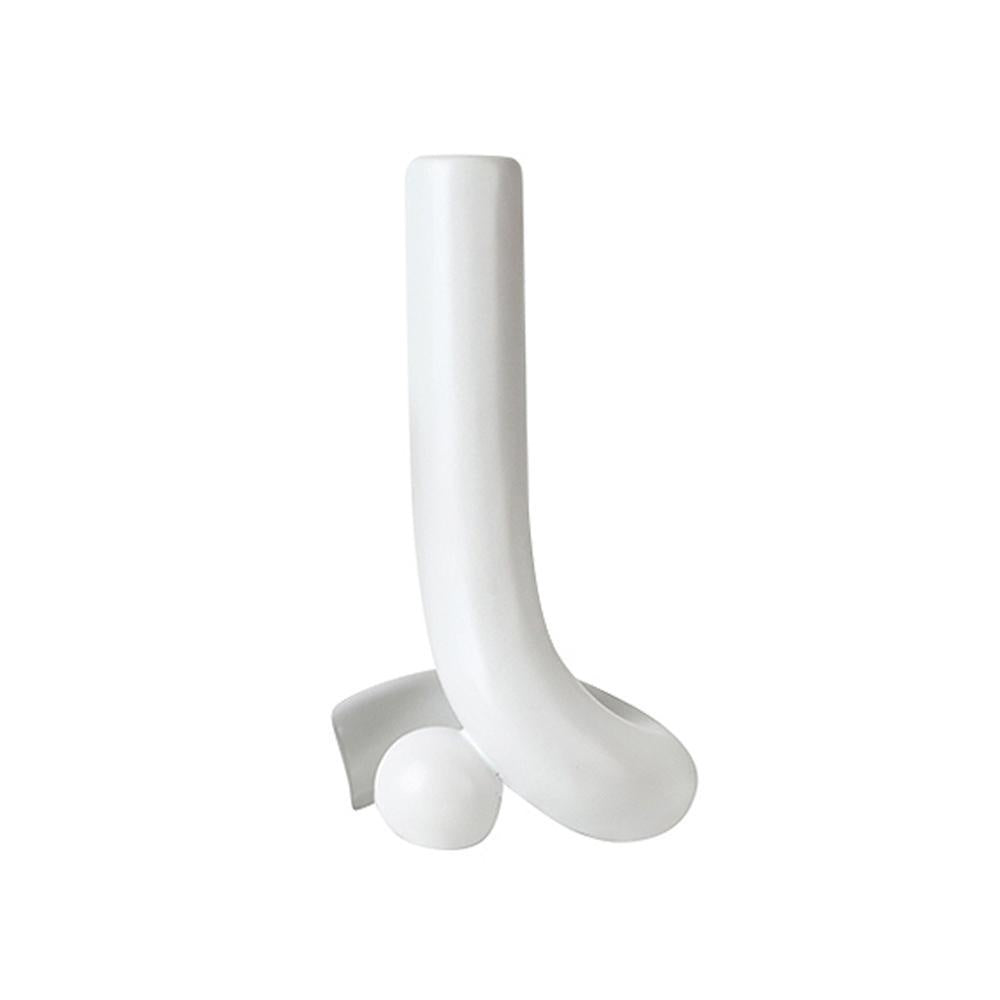 White Ceramic Abstract Décor - A FA-D2028A