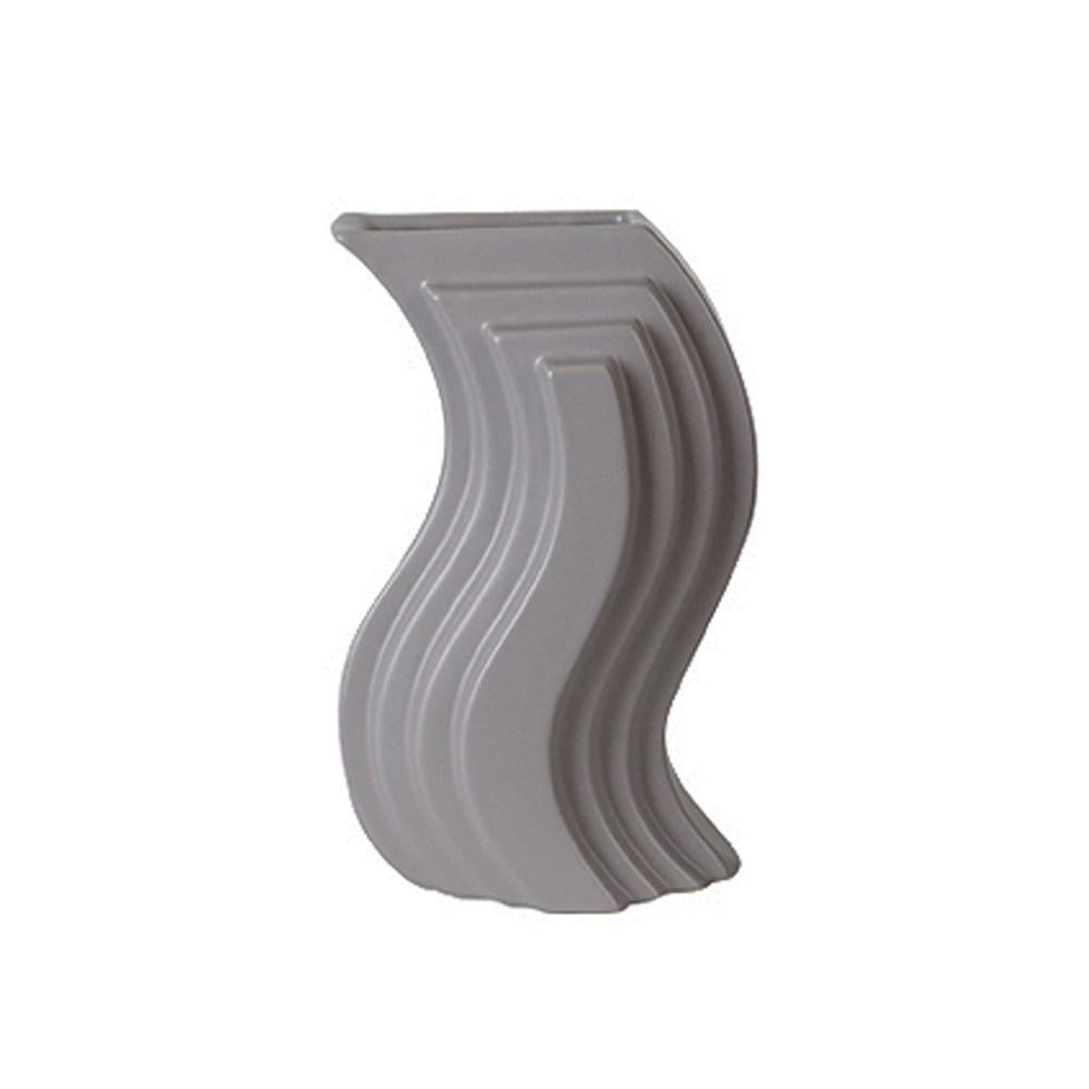 Grey Ceramic Geometric Décor - C FA-D2032C